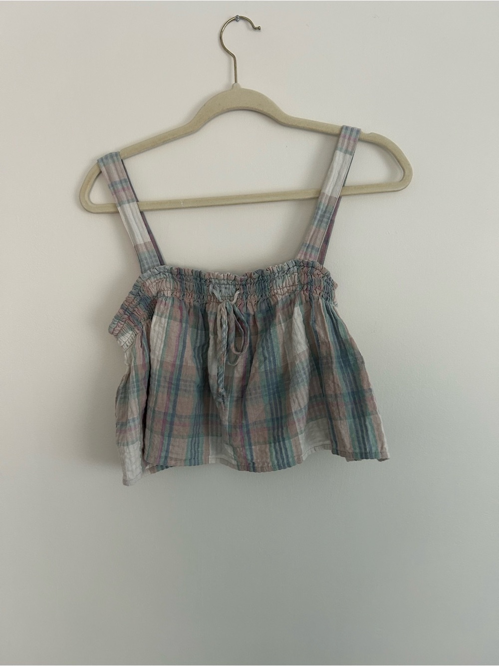 Plaid tank